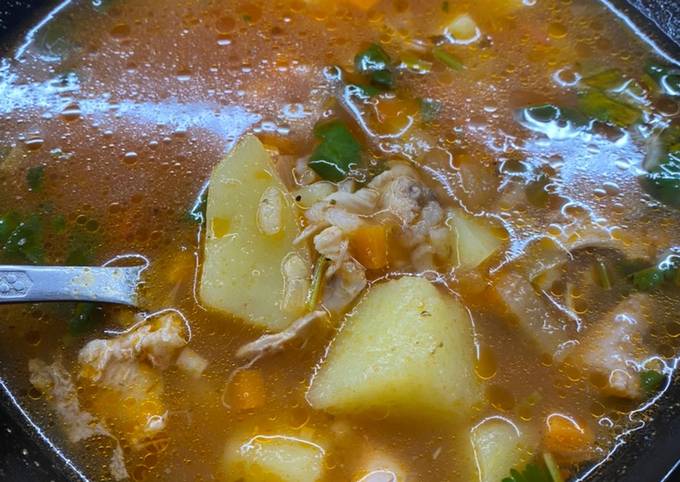 Суп Харчо с ткемали