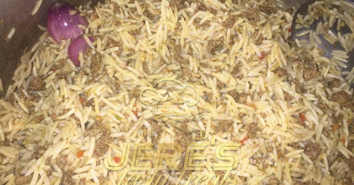 Basmati dirty rice Recipe by chef_jere Cookpad