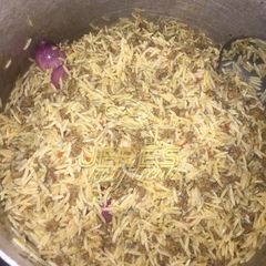 A picture of Basmati dirty rice.