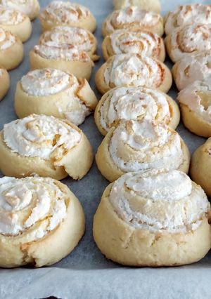 Kókuszhabos csiga recept fotója