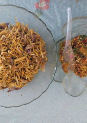 Foto resep Teri Medan sambel goang