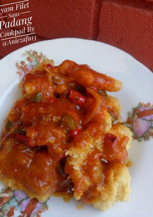 Foto resep Ayam Filet Saus Padang