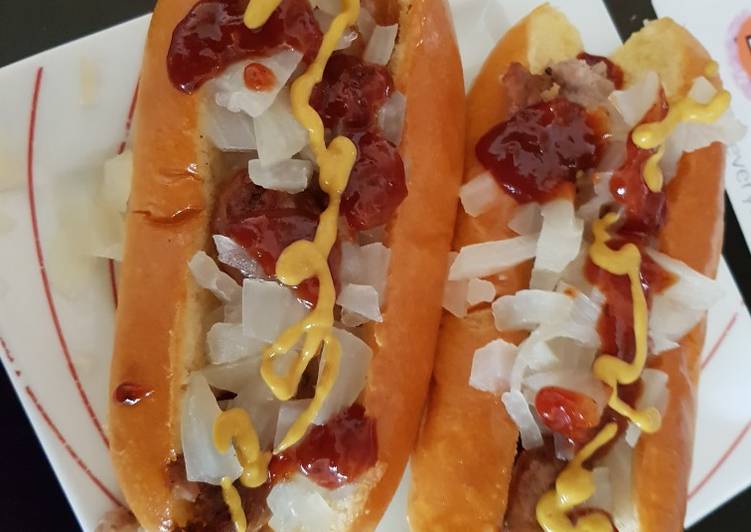 Step-by-Step Guide to Prepare Speedy My Brioche Hot Dog