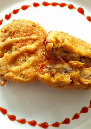 A picture of Bread Pakora.