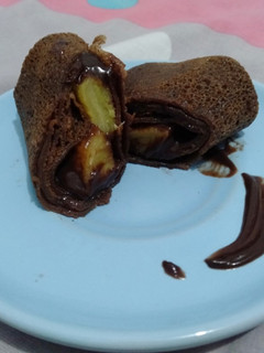 Foto resep Dadar gulung pisang cokelat