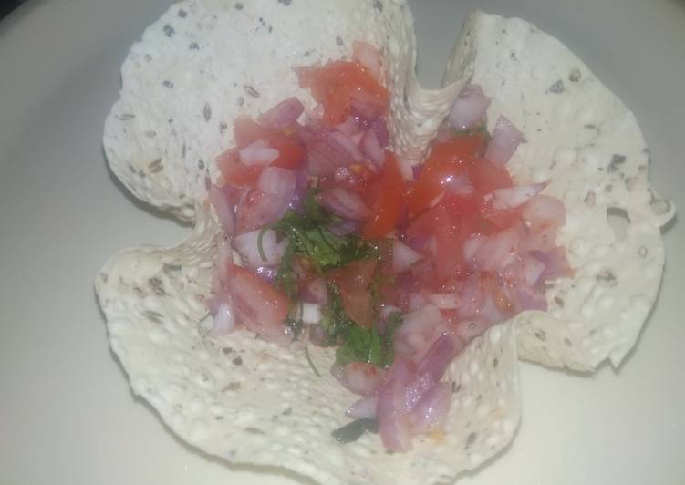 How to Make Speedy Katori papad Chat