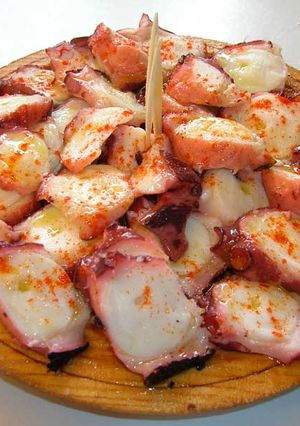 Una foto de Pulpo a feira