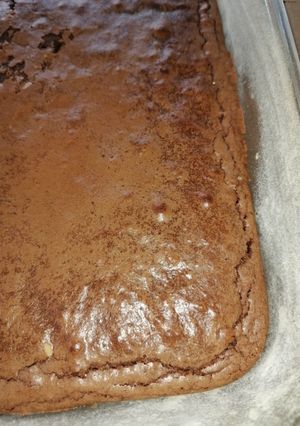 Una foto de Brownie de chocolate🍫🍫