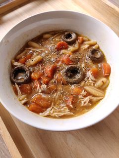Una foto de Sopa de otoño