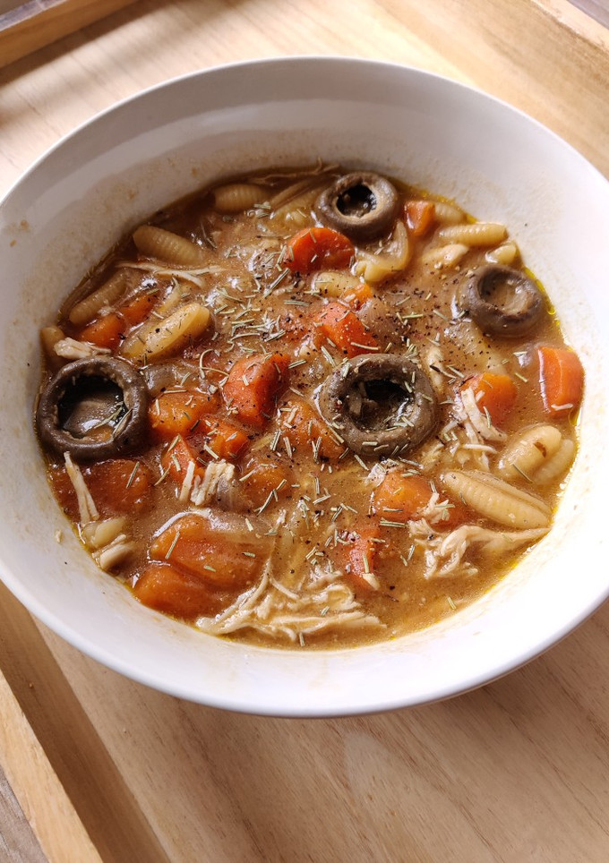 Una foto de Sopa de otoño
