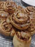 Rolls de canela sin levadura 🫶🌺