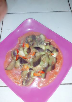 Foto resep Terong pedas tumis