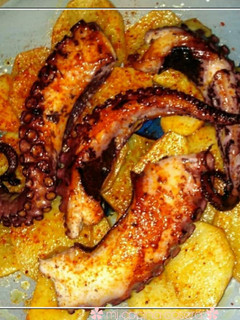 Una foto de Pulpo a la brasa con pimentón dulce