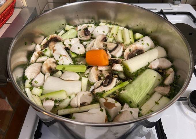 Recette Délicieux Soupe légumes