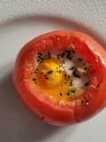 Eggs Baked in Tomatoes (Oeuf Cocotte en Tomate)