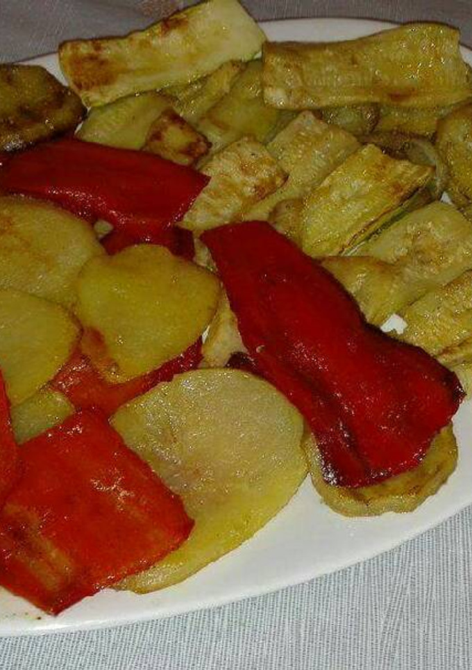 Una foto de Verduras a la plancha