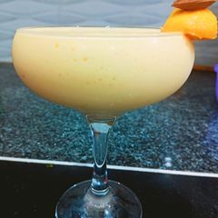 Creamy mango shake A picture of Creamy mango shake.