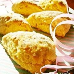 A picture of Soft & Crispy, Made with Jam Okara Scones.