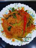 Bihun Goreng Tomyam + Daging Burger