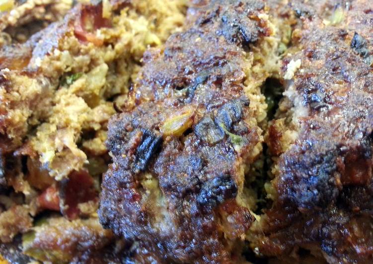 Recipe of Award-winning Sriracha-Bacon Meatloaf