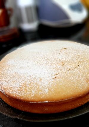 Una foto de Torta de avena y naranja