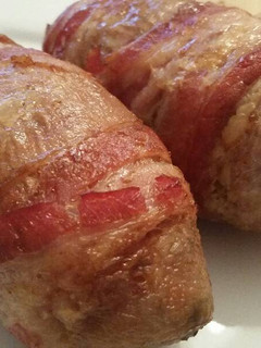 A picture of Bacon Wrapped Sweet Potatoes.