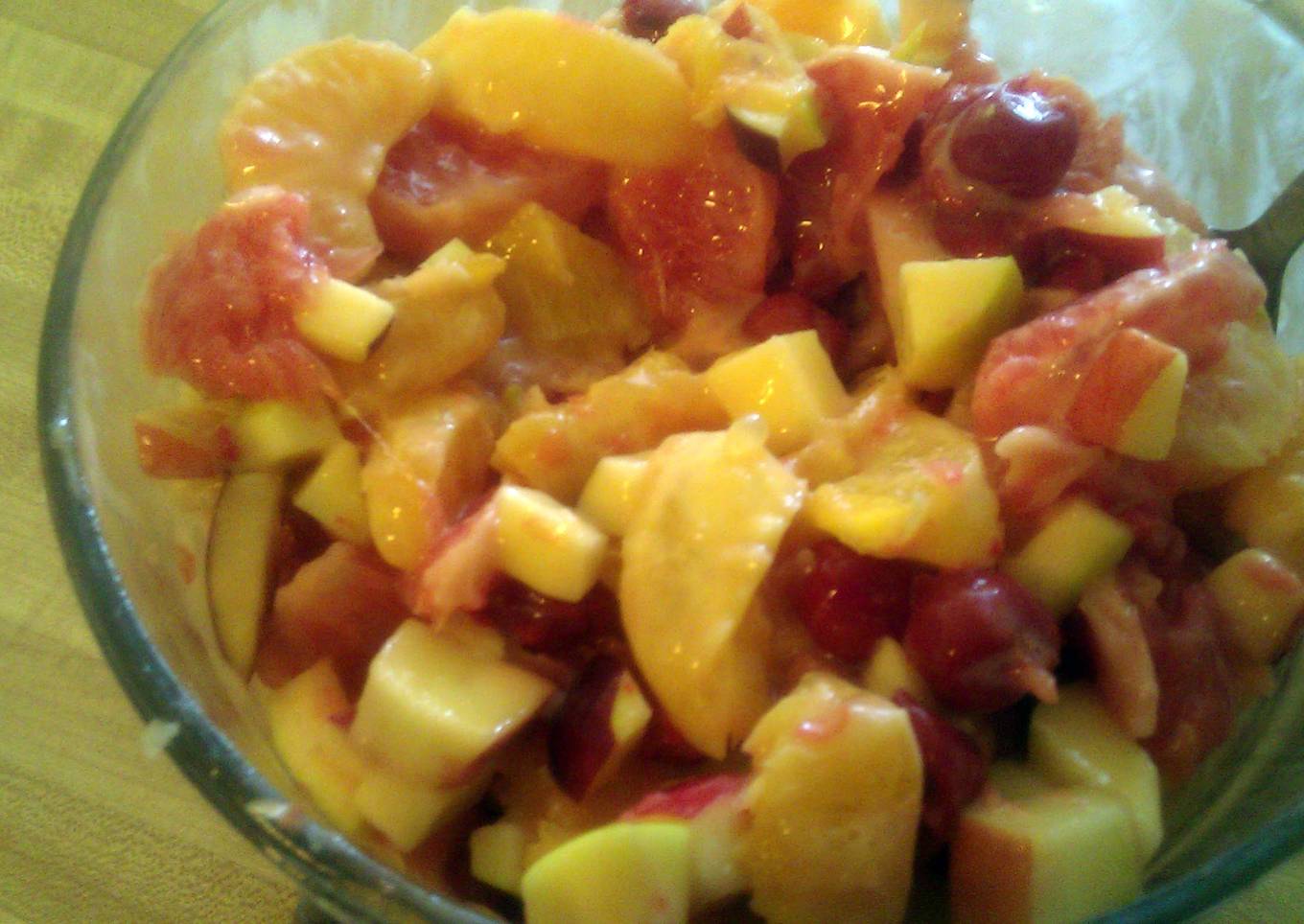 fruit salad dressing