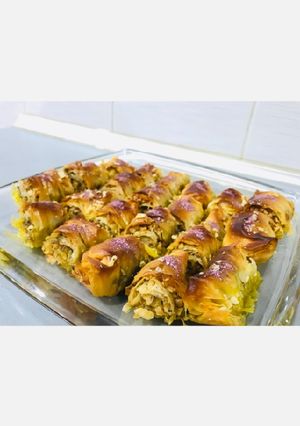عکسی از دستور باقلوا