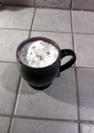 A picture of Hannah's Salted Hot Coco.
