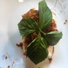 Sun-dried tomato appetizer torte A picture of Sun-dried tomato appetizer torte.