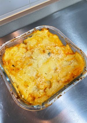 Una foto de Pastel de pollo y verduritas