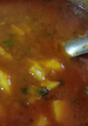 A picture of Gravy Aloo.