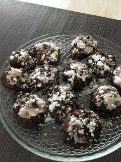 Glutén-tej-tojásmentes pöffeteg keksz recept fotója