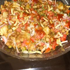 A picture of Chana chaat.
