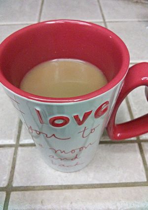 A picture of Instant chat tea latte mix.