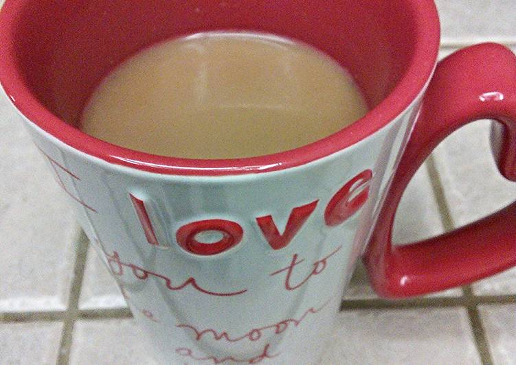 Instant chat tea latte mix