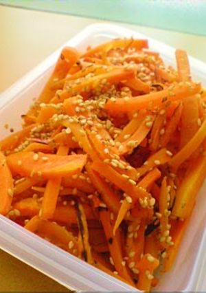 A picture of Macrobiotic Oil-free, Sweet Steam-fried Carrots.