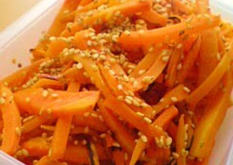 Easy Way to Make Perfect Macrobiotic Oil-free, Sweet Steam-fried Carrots