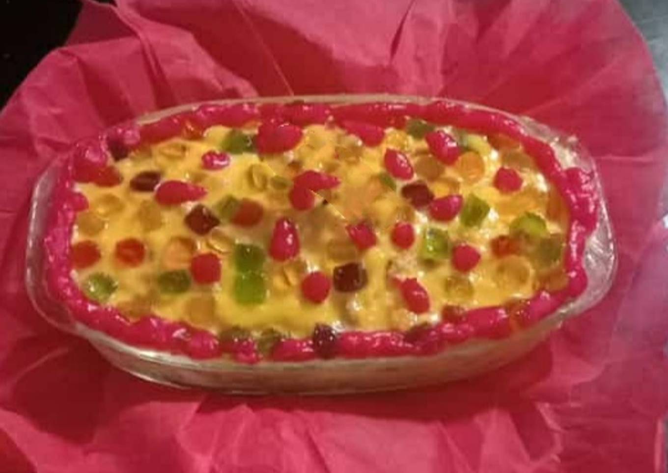 Strawberry Mango pudding