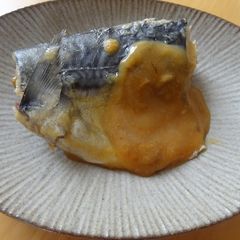 A picture of Mackerel Simmered in Sweet Miso.