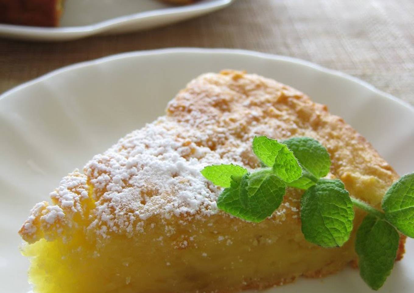 Maple cake with potatoes