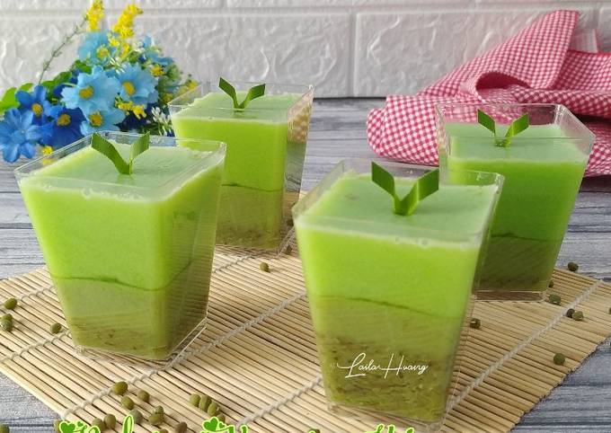 Cara Gampang Menyiapkan Puding Kacang Hijau Anti Gagal