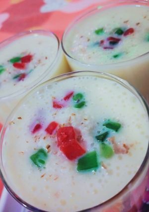 A picture of Mango shake.