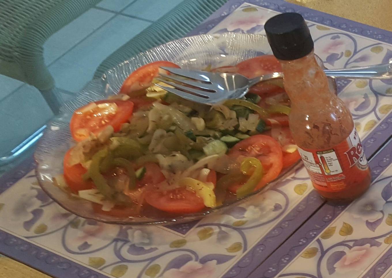 Tomato on escabeche