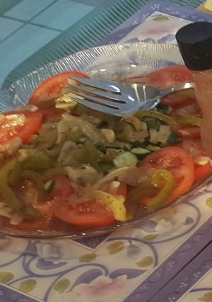 A picture of Tomato on escabeche.