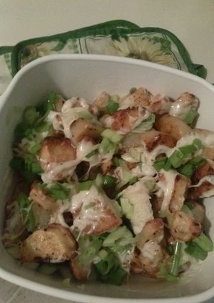 A picture of Italian Roasted Potatoes.