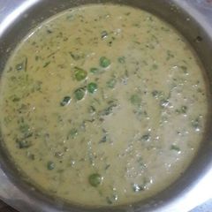A picture of Methi Matar Malai ki sabji.