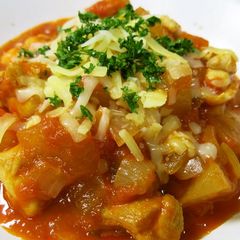A picture of Winter Melon and Tomato Simmer.