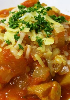 A picture of Winter Melon and Tomato Simmer.
