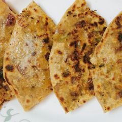 A picture of Onion Paratha.